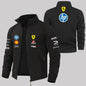 Ferrari Windproof Jacket for Men, Casual Polyester Outerwear
