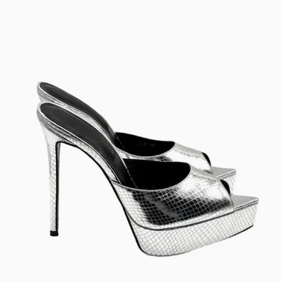 Women's Open Toe Stiletto Slippers for Summer