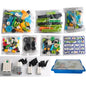 STEM Building Blocks Kit 280pcs with Electronic Sensors