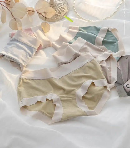 Women's Modal Seamless Briefs Underwear 4Pcs Set M-XL