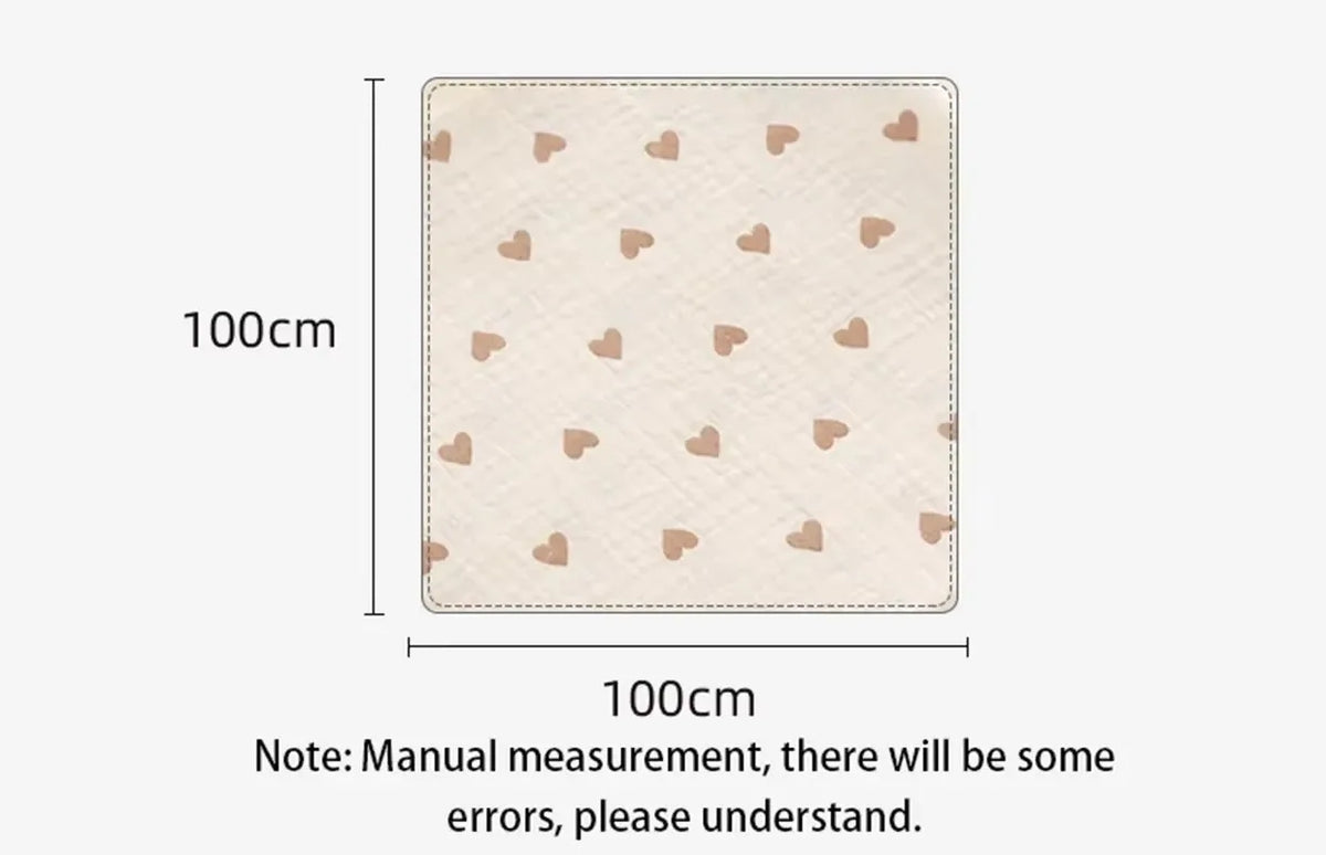 Cotton Muslin Blanket for Newborns and Babies