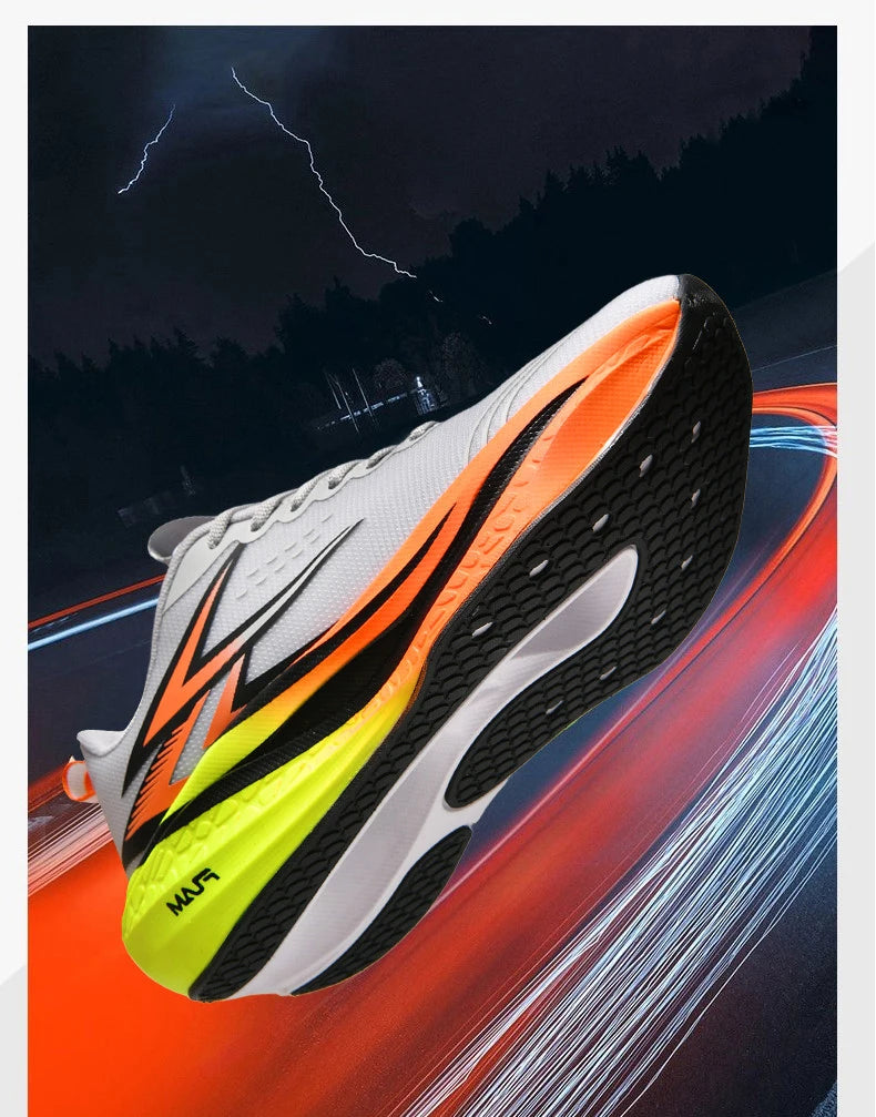 Men's Breathable Lightweight Marathon Sports Shoes