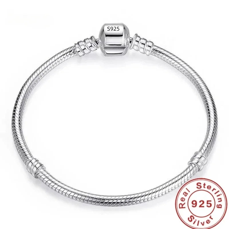 925 Silver Charm Bracelet for Women