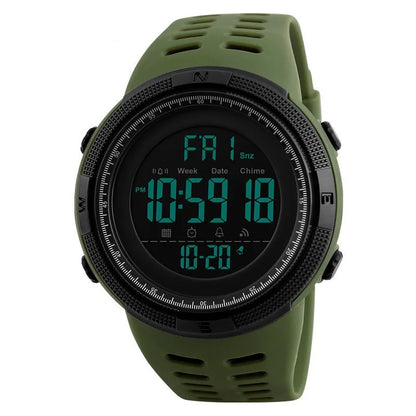 Men's Military Sports LED Digital Watch with Luminous Features