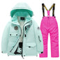 Winter Skiing Suit for Boys and Girls, Waterproof Polyester