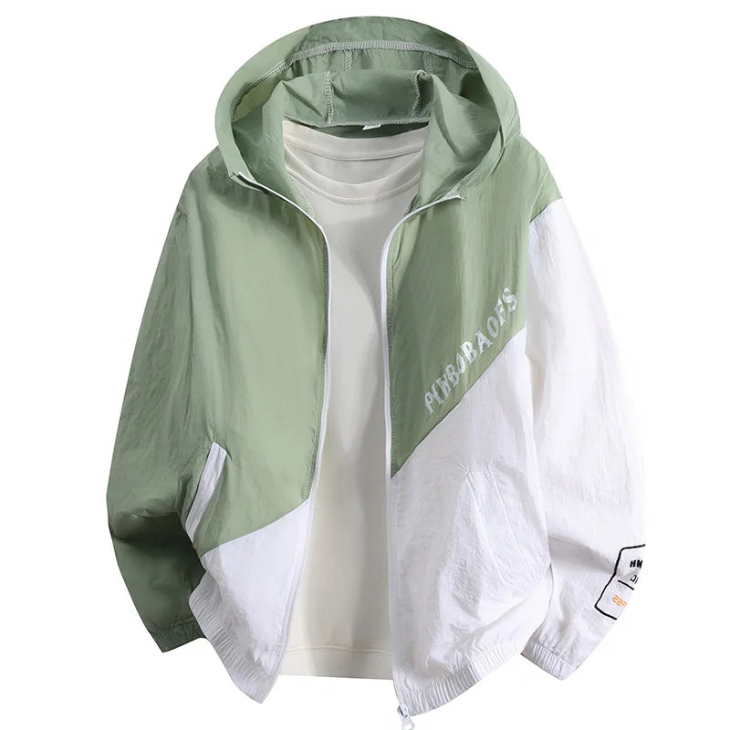 Men's Breathable Waterproof Sunscreen Jacket