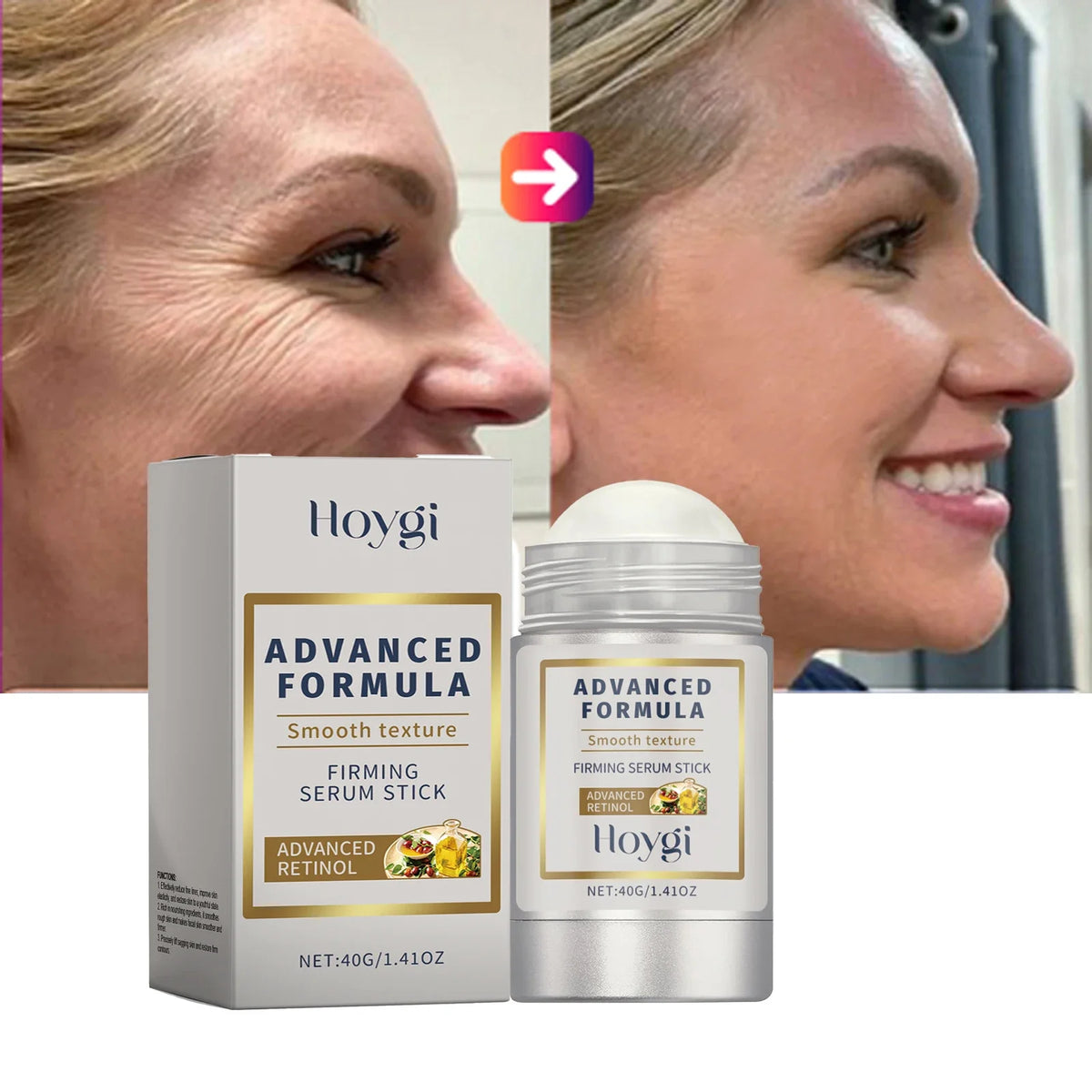 Retinol Hyaluronic Acid Stick Anti Wrinkle Balm