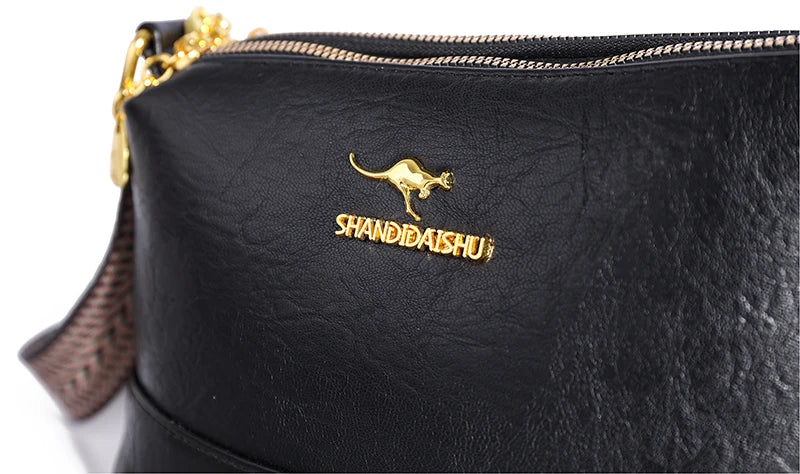 Cow Leather Designer Handbag Purse for Women