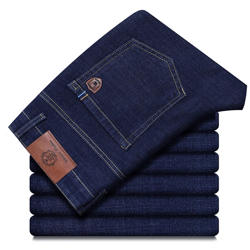 Wthinlee Men's Casual Straight Denim Jeans