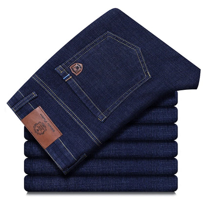 Wthinlee Men's Casual Straight Denim Jeans
