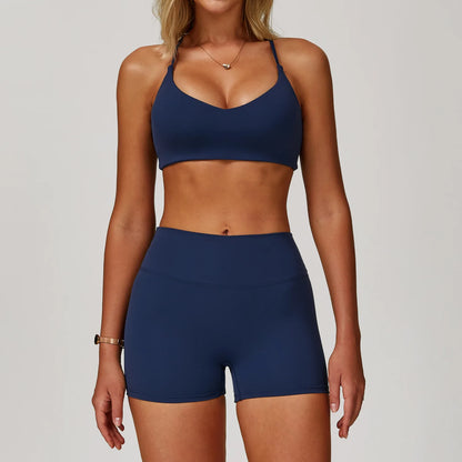 Yoga Suit Sports Set for Women Long Sleeve Athletic Wear