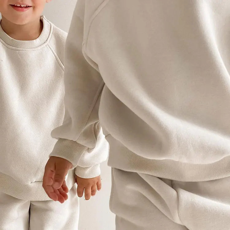 Children's Fleece Sports Set Sweatshirt and Pants