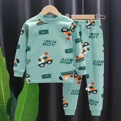 Children's Hooded Fleece Outfit Set for Toddlers
