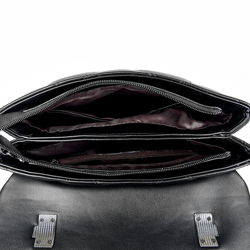 Women's Soft Leather Crossbody Handbag
