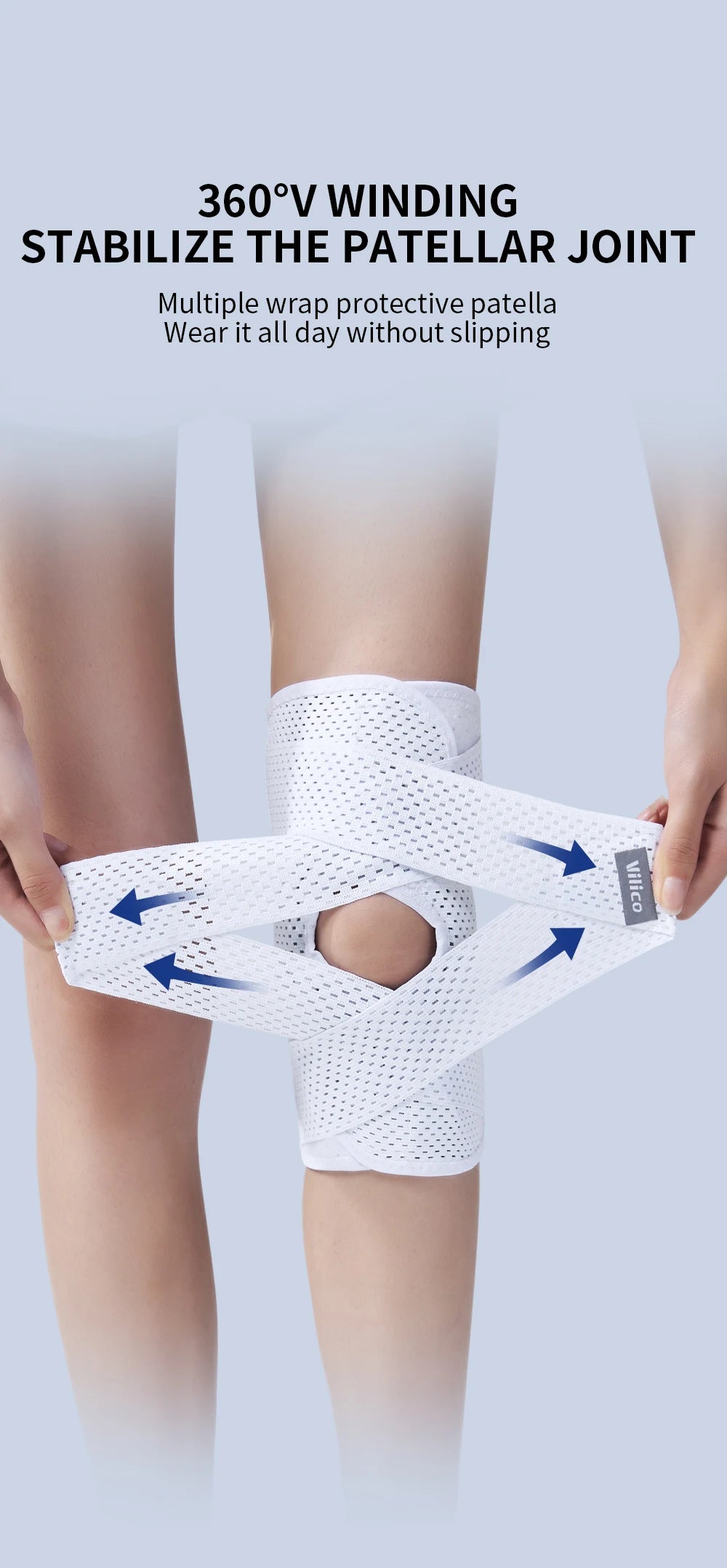 Nylon Knee Pads for Basketball and Daily Sports