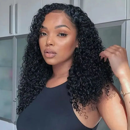 Brazilian Curly Human Hair Bundles Natural Color