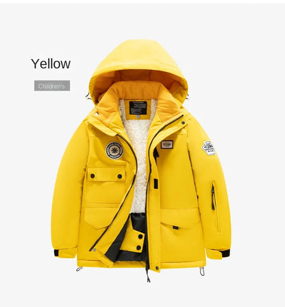 Winter Skiing Suit for Boys and Girls, Waterproof Polyester