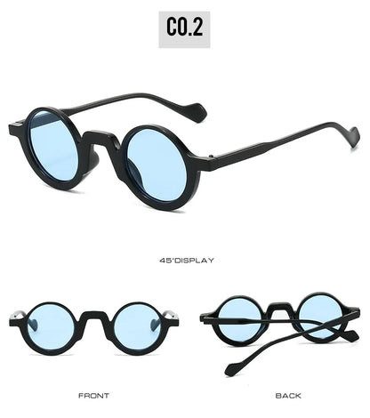 Retro Round Sunglasses for Casual Travel