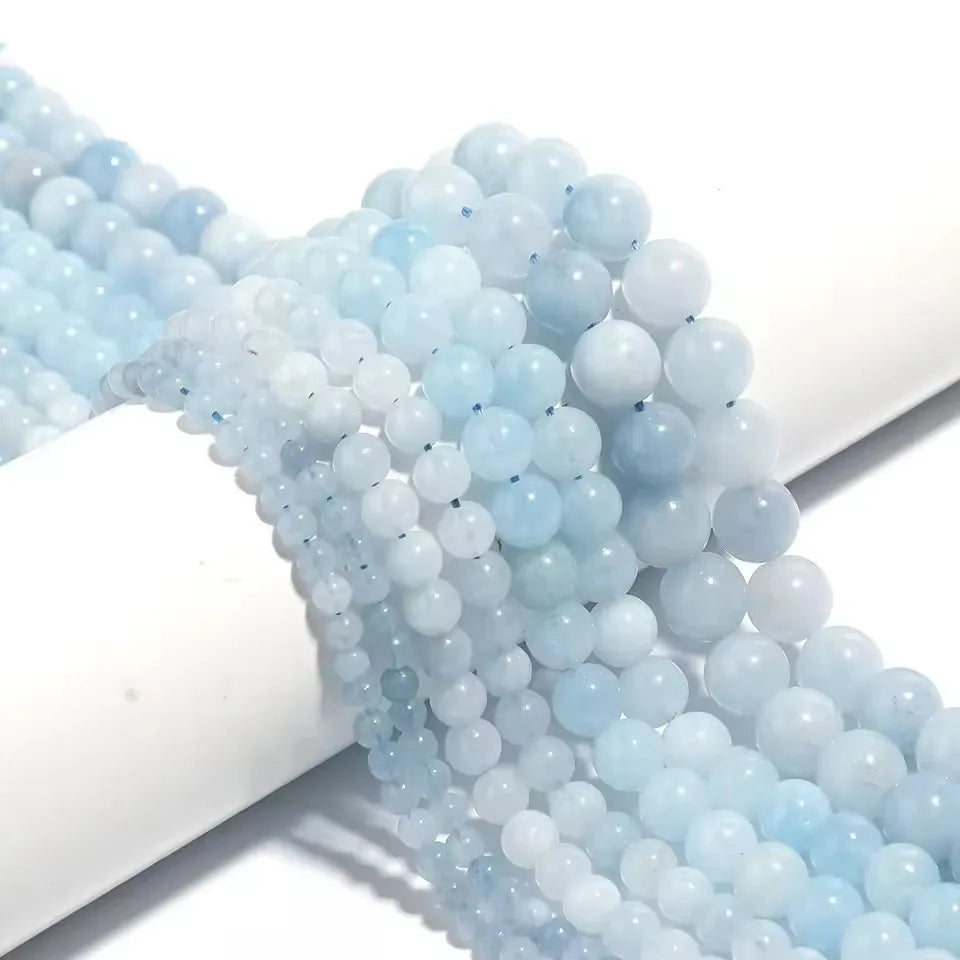 Natural Persian Jade Stone Pink Loose Beads 4-12mm