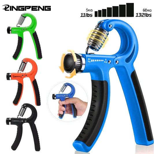 Adjustable Resistance Hand Grip Strengthener for All