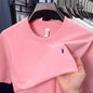 Cotton Men's Short Sleeve T-Shirt Casual Round Neck