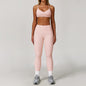 Yoga Suit Sports Set for Women Long Sleeve Athletic Wear