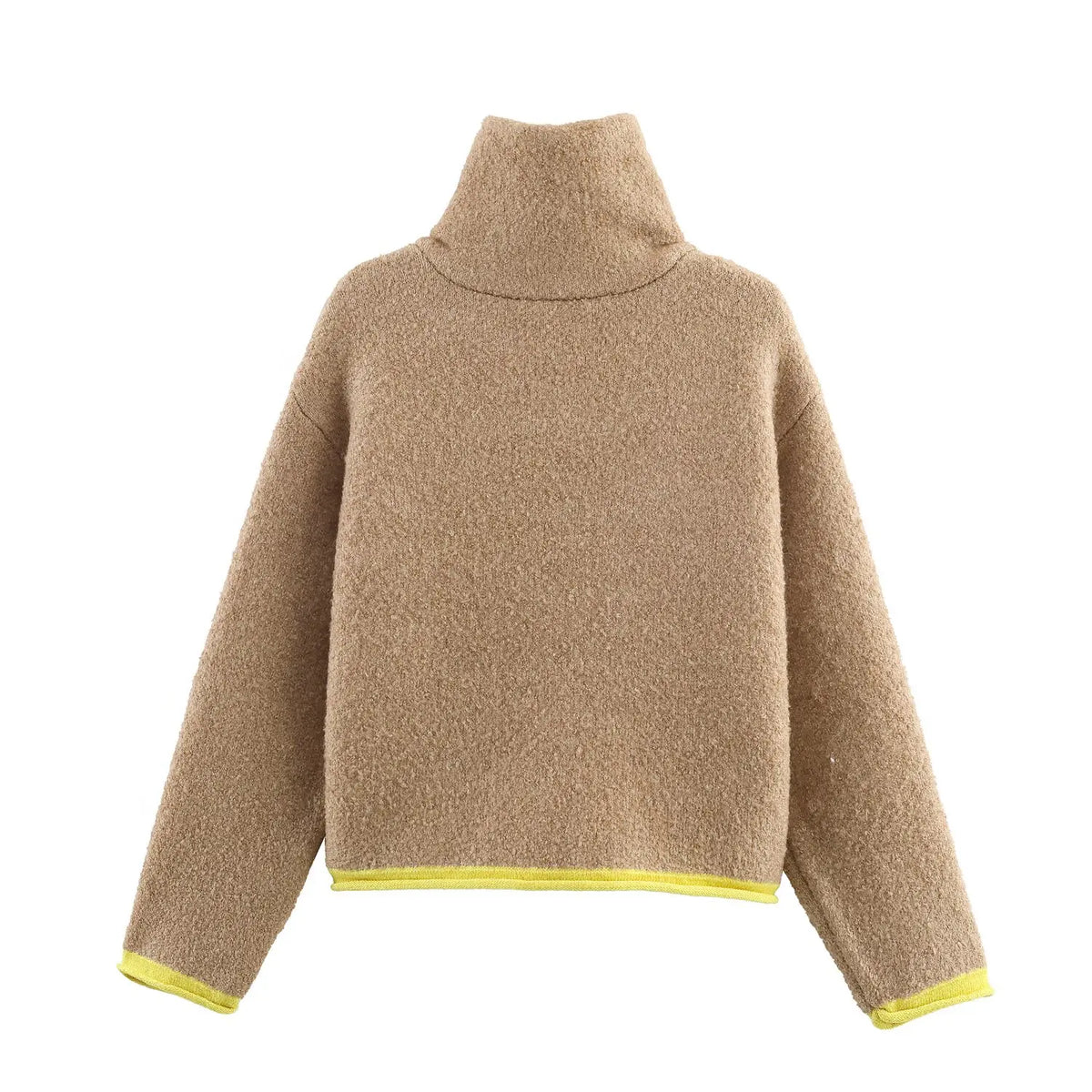 Casual Zipper Jacket Coat for Women in Polyester