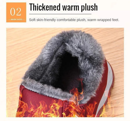 Men's Cotton Casual Ankle Boots for Winter