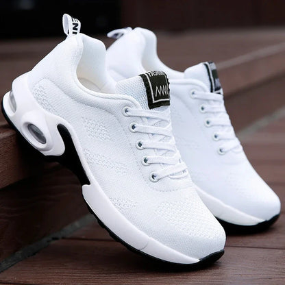 Women Breathable Mesh Platform Sneakers Casual Shoes