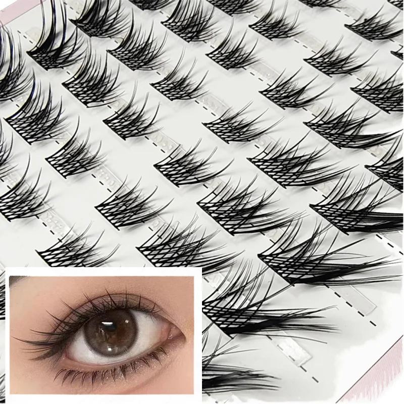 Individual Mink Eyelashes 60 Bundles Cluster Lashes
