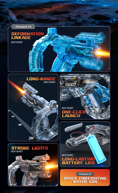 Electric Water Gun Automatic Water Blaster for Adults