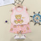 Cotton Summer Kids Clothing Set T-Shirt and Shorts