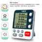 Digital Kitchen Timer with Adjustable Volume and LCD Display