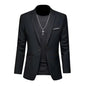 Men's Slim Fit Non-Ironing Casual Suit Jacket