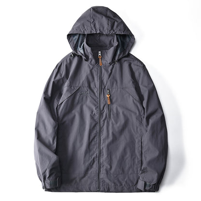 Men's Tactical Waterproof Windbreaker Jacket