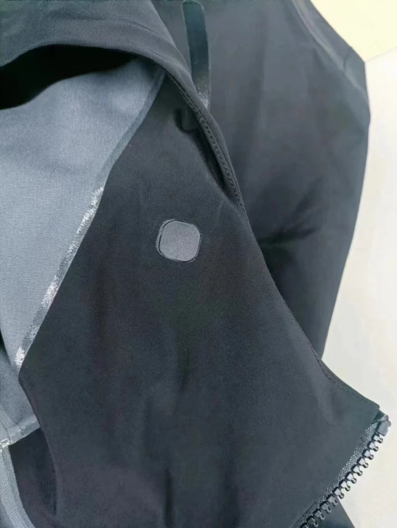 Three Layer Waterproof Windbreaker Jacket for Camping