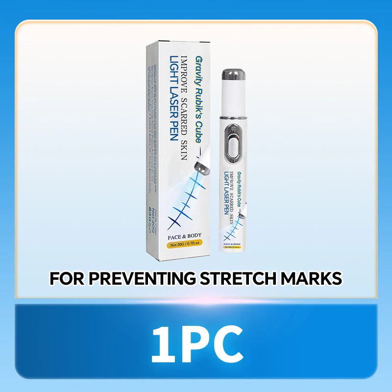 Blue Light Pen for Stretch Marks and Skincare Tools