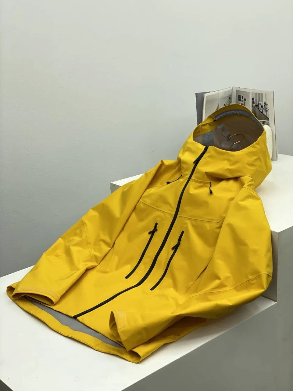 Three Layer Waterproof Windbreaker Jacket for Camping