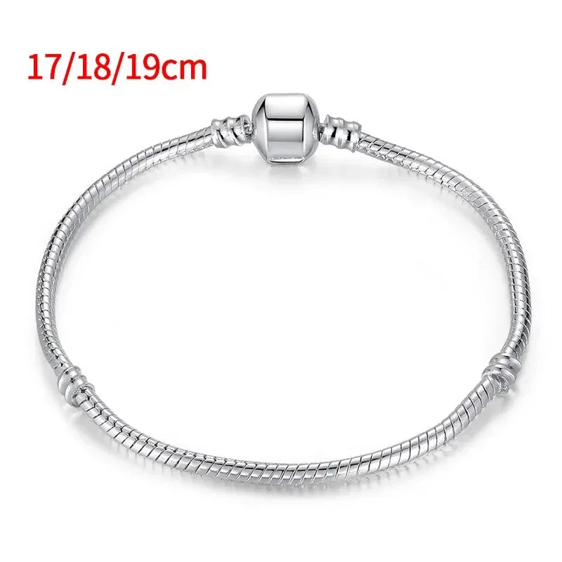 925 Silver Charm Bracelet for Women