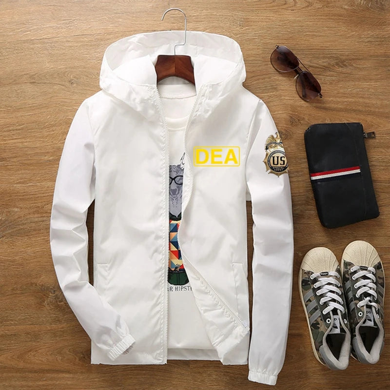 Ultra Light Men's Hooded Windbreaker Jacket