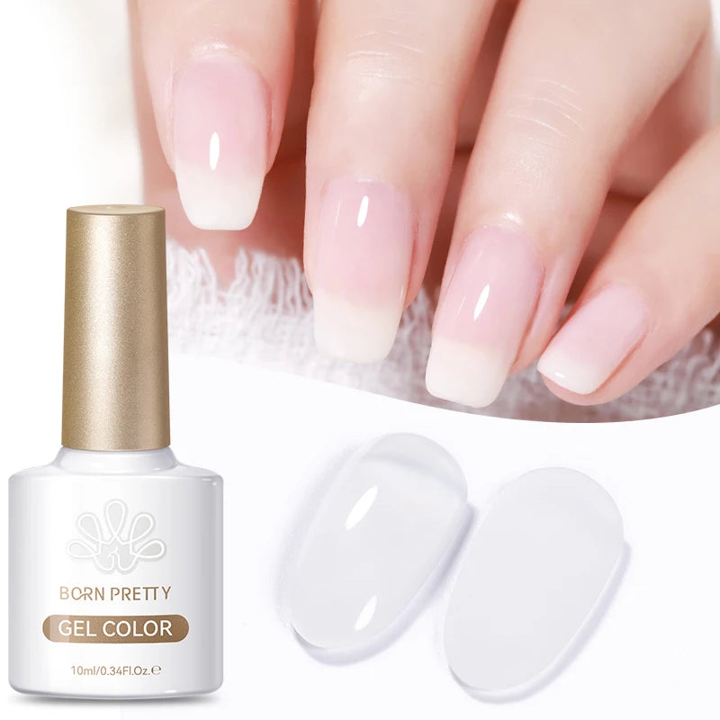 BORN PRETTY 10ml Rubber Gel Top Coat for Nails