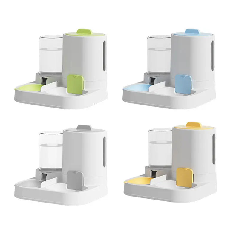 Automatic Cat Water Dispenser & Feeder