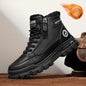 Men's High Top Snow Boots in Plush Cotton