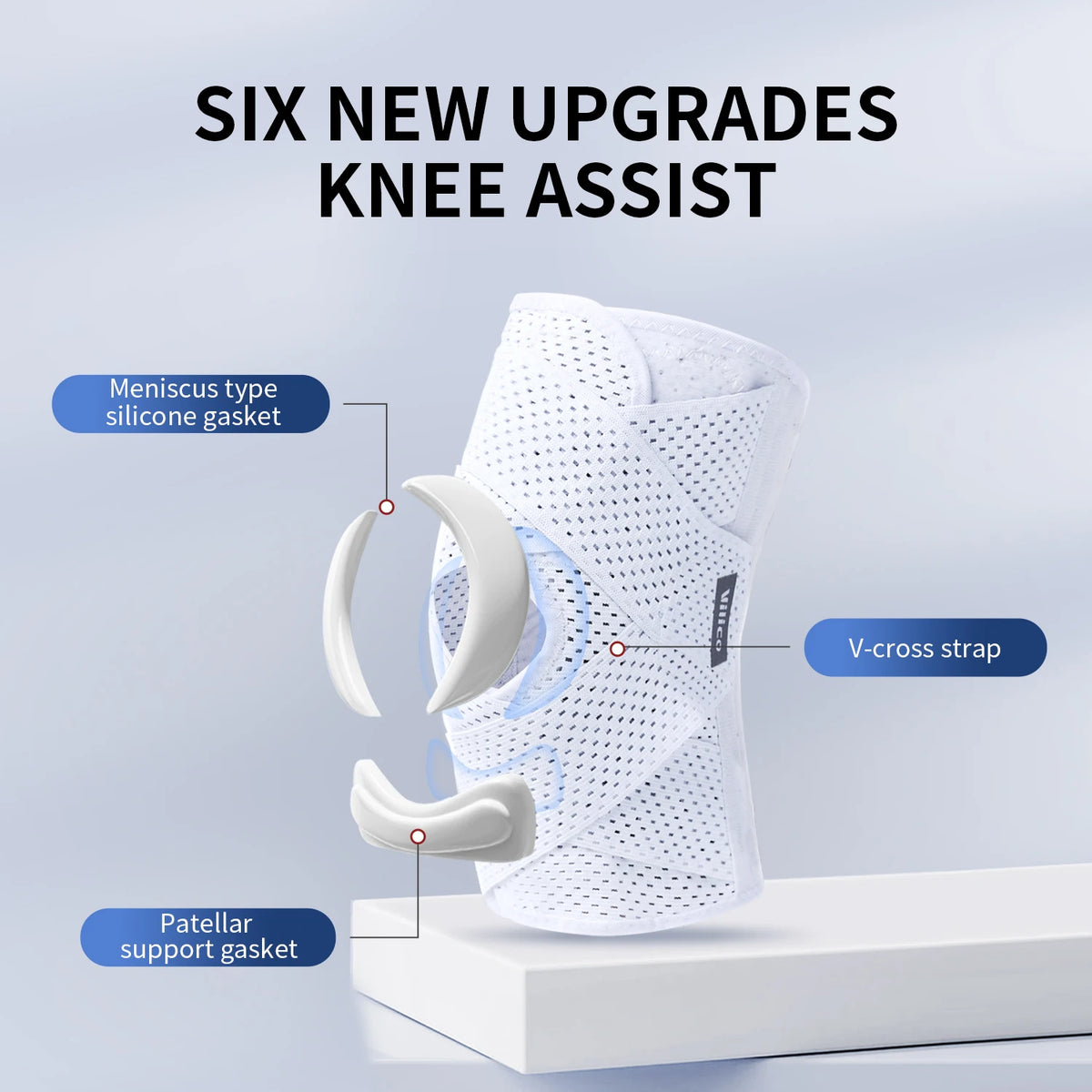 Nylon Knee Pads for Basketball and Daily Sports