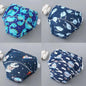 4PCS Reusable Cotton Baby Diapers for Potty Training