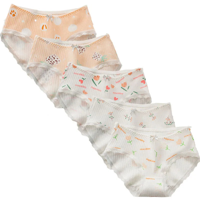 Cotton Triangle Briefs for Girls Age 8-16