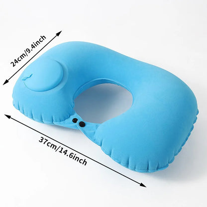 Self-Inflating Portable Travel Neck Pillow