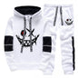 Mens Printed Tracksuit Casual Hoodie and Sweatpants