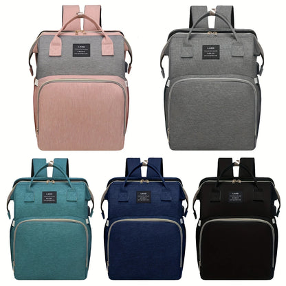 Mommy Bag Portable Folding Crib Backpack Large Capacity