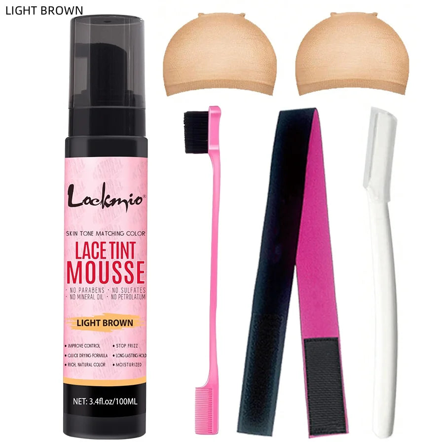 LOCKMIO Natural Lace Tint Spray Foam Mousse 100ML